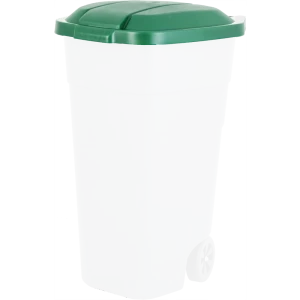 Крышка контейнера для раздельного сбора мусора Plast Team цвет зелёный