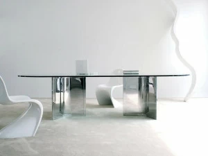 Gallotti&Radice Овальный хрустальный стол Raj