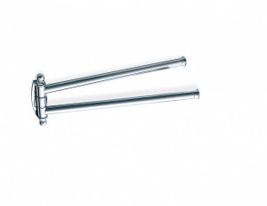 SM185(02) Stil Haus Smart, полотенцедержатель двойной поворотный, цвет хром - золото