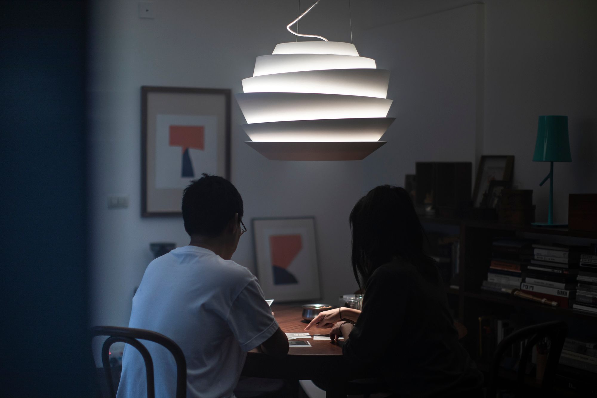 Подвесной светильник из поликарбоната Foscarini Le Soleil ARCH-00073355 - Вид №2