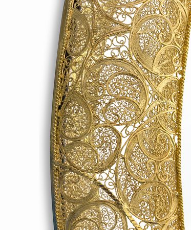 0-023 Кольцо филигранное зеркало Boca Do Lobo  - Вид №14