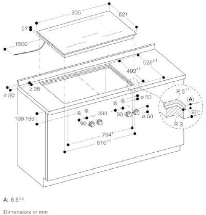 Gaggenau Индукционная плита Vario 200 Vi482103  - Вид №1