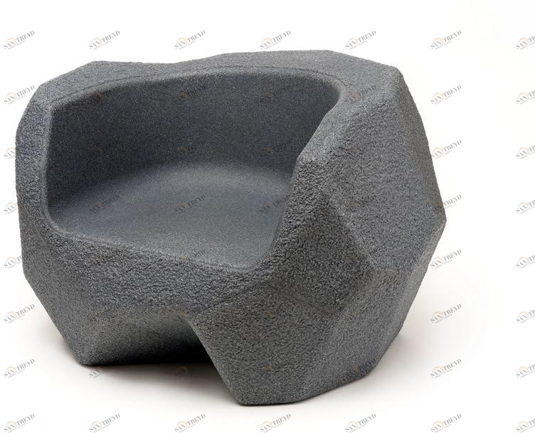 Magis Кресло полиэтиленовое с подлокотниками Piedras sun-id-1465388