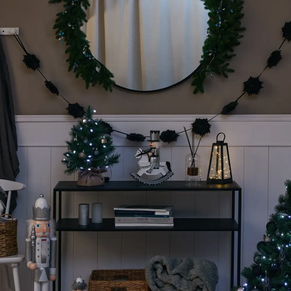 89368996 Декоративная фигура Щелкунчик на коне 30x24.5 см STLM-1496384 Santreyd Christmas - Вид №9