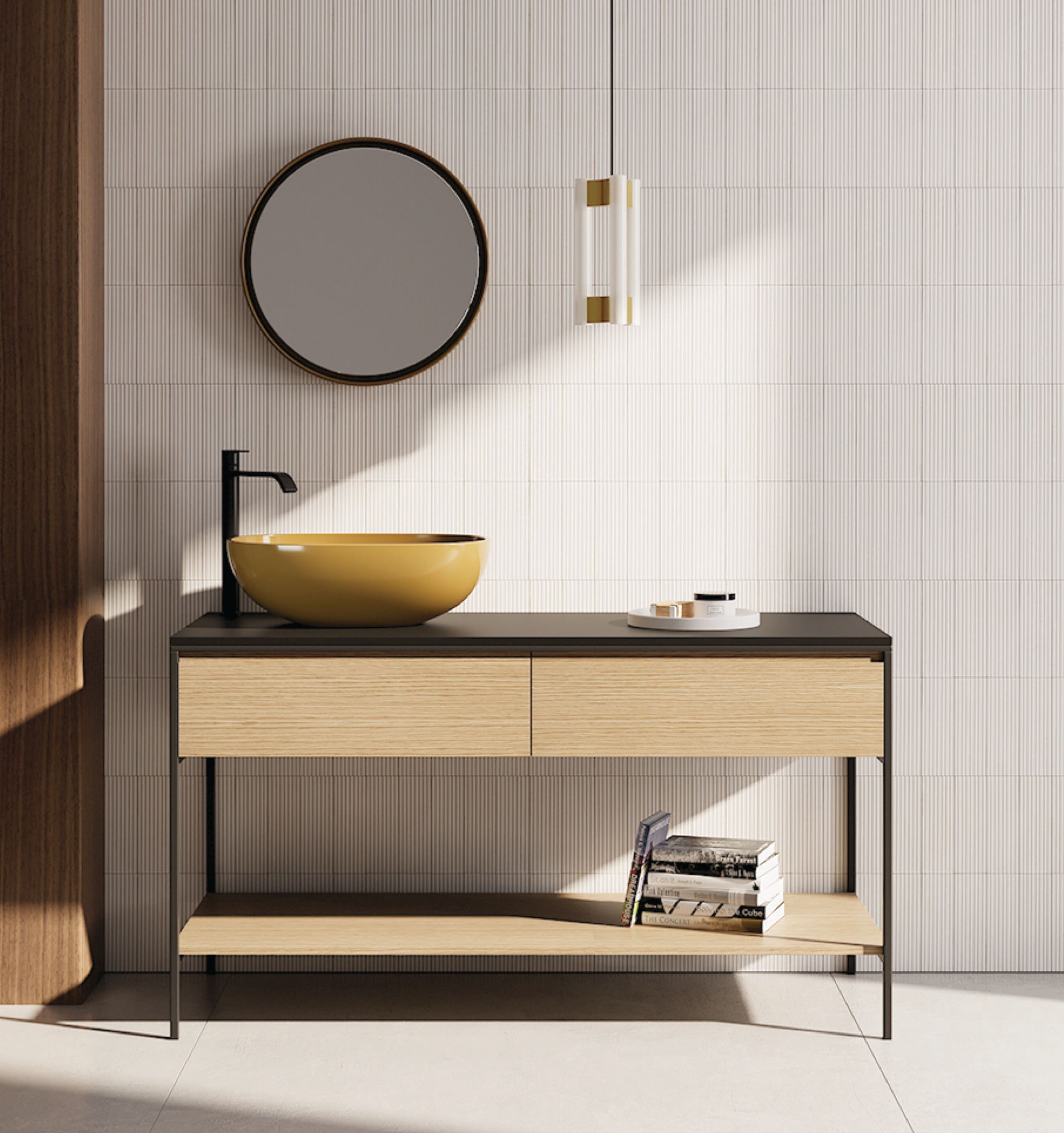 Напольный умывальник с ящиками Nic мост ARCH-00039547 - Вид №1