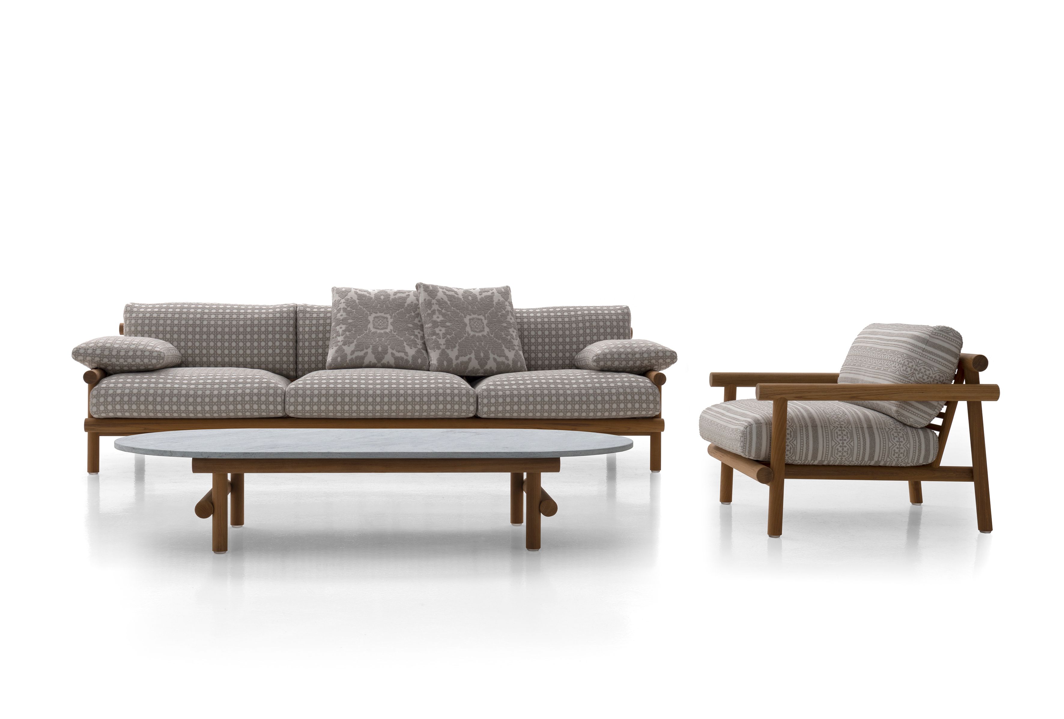 Ткань сад диван B&B Italia Outdoor Ayana ARCH-00108586 - Вид №2