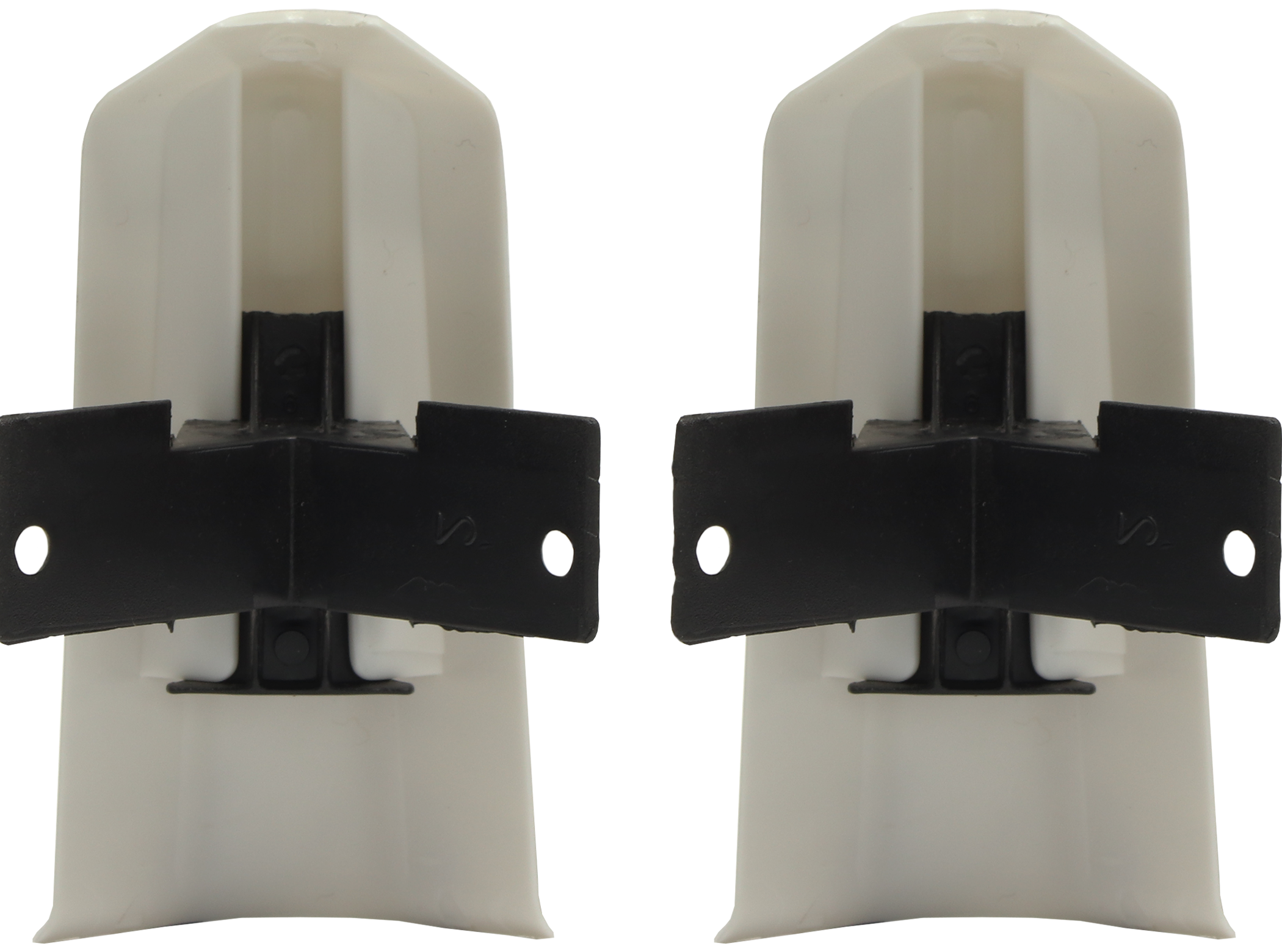 83411564 Угол для плинтуса наружный Дуб Суматра 80 мм 2 шт. STLM-0041144 Santreyd  - Вид №1