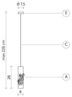 Karman Подвесной светильник из белой керамики с прямым светом Capodimonte sun-id-1349401 - Вид №5
