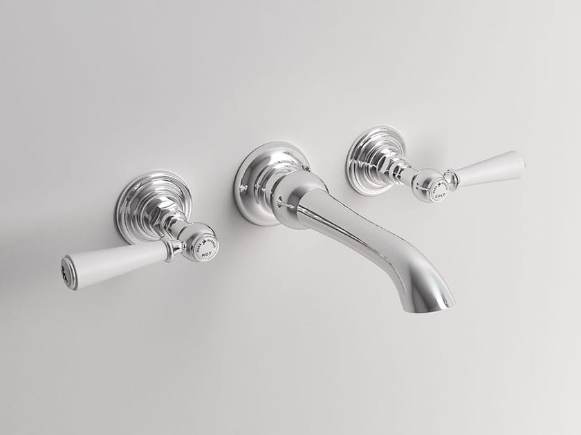 Настенный смеситель для раковины с раздельными розетками Park Avenue Astaire ARCH-00063729