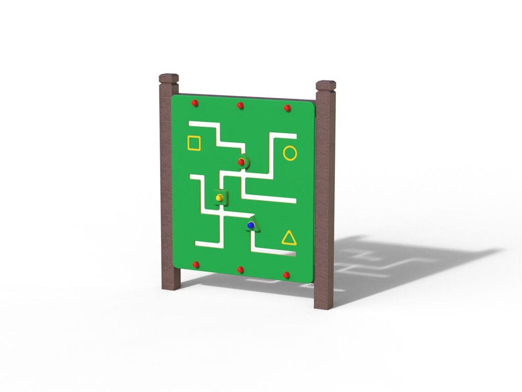 Рециркулированная пластиковая игровая панель EUROCOMITALIA LABIRINTO ARCH-00123262 - Вид №1