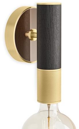 FRATO Бра с прямым светом из дерева Aspen Flf050025aaa - Вид №2