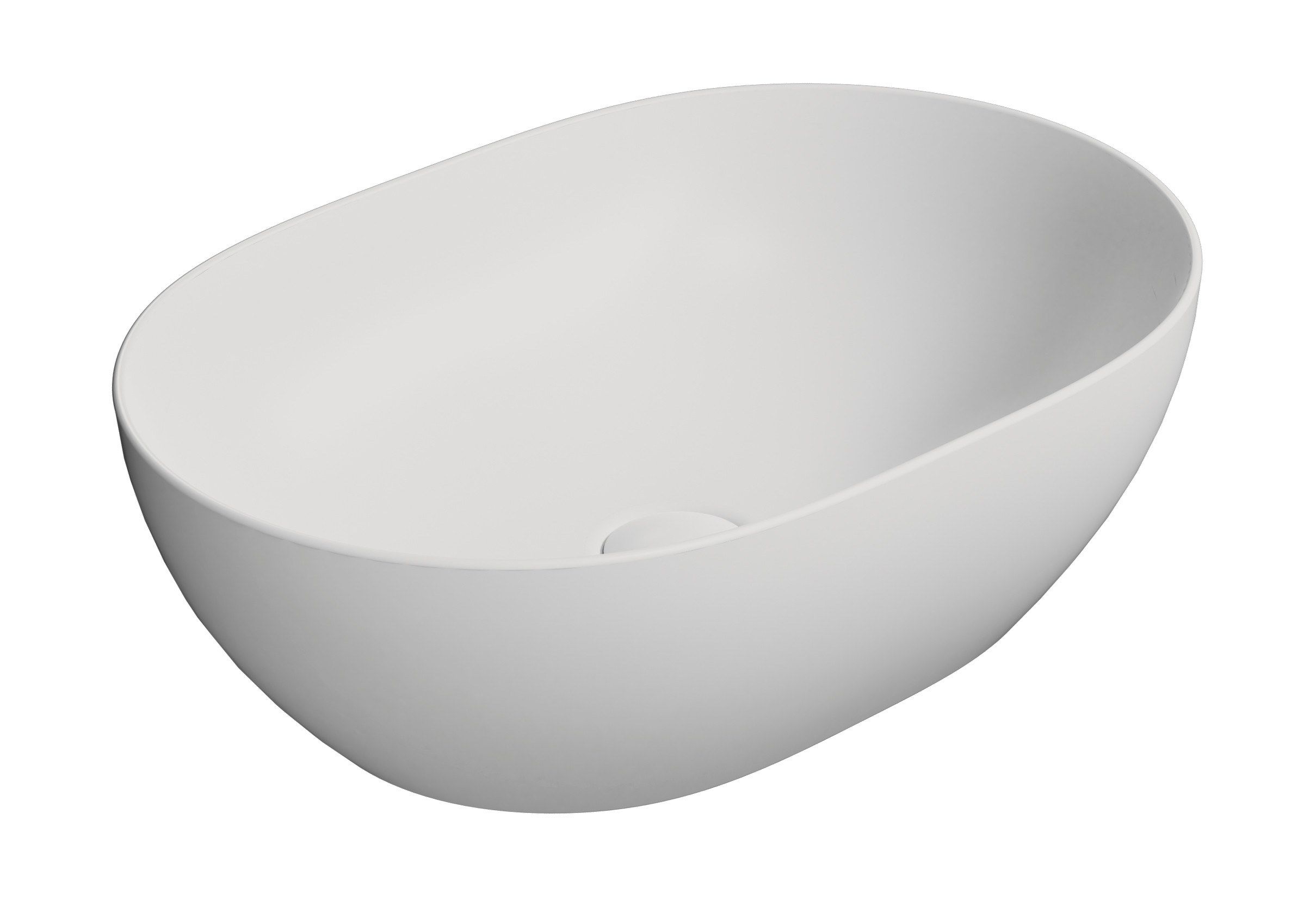 Овальный умывальник с одной столешницей GSI ceramica мода ARCH-00151106 - Вид №5