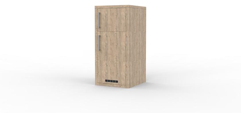 Mobilspazio Дверь шкафа холодильник и сейф Zeus sun-id-1413514 - Вид №4