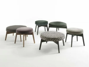 Frigerio Salotti Пуф из мягкой ткани Cross