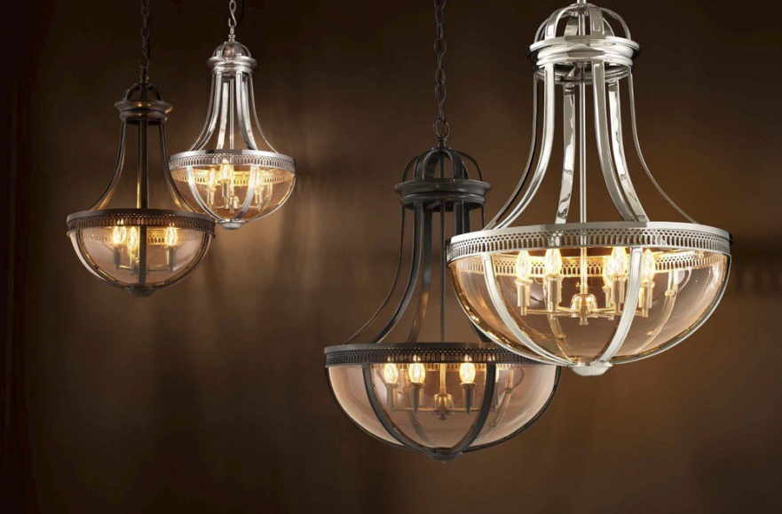 Фонарь Capitol Hill L от Eichholtz Хром 109254 EICHHOLTZ ДИЗАЙНЕРСКИЕ, EICHHOLTZ 060561 Хром  - Вид №2