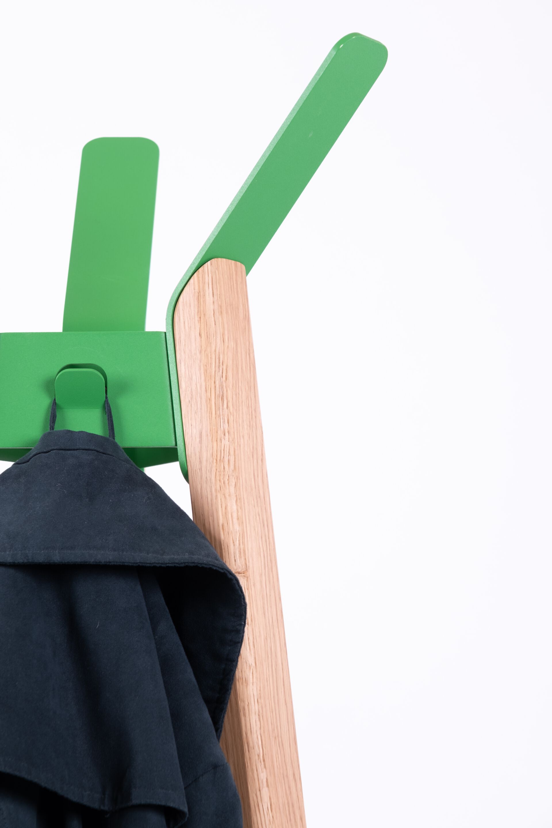 Вешалка для одежды из дуба и стали Cascando FUSE ARCH-00067397 - Вид №1