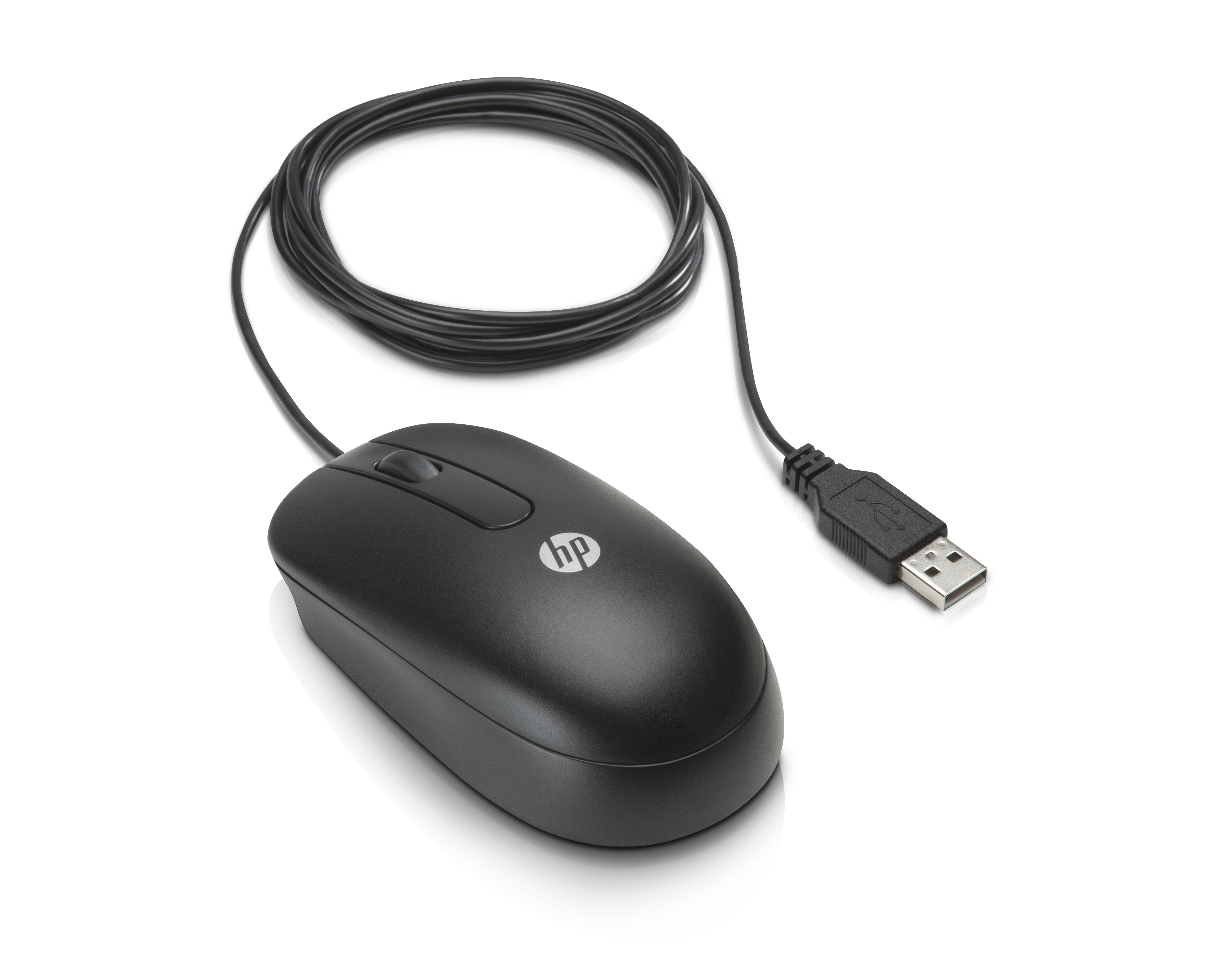 QY778AA usb 1000dpi laser mouse HP Santreyd  - Вид №3