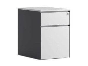 Меламиновый офисный комод с замком