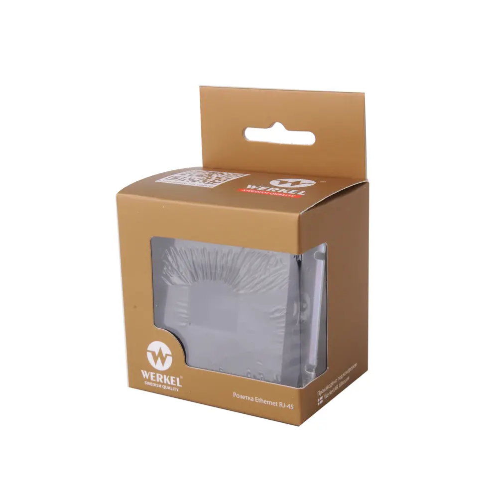 Компьютерная розетка встраиваемая Werkel Hammer RJ45 без заземления цвет черный STLM-2200855 - Вид №2