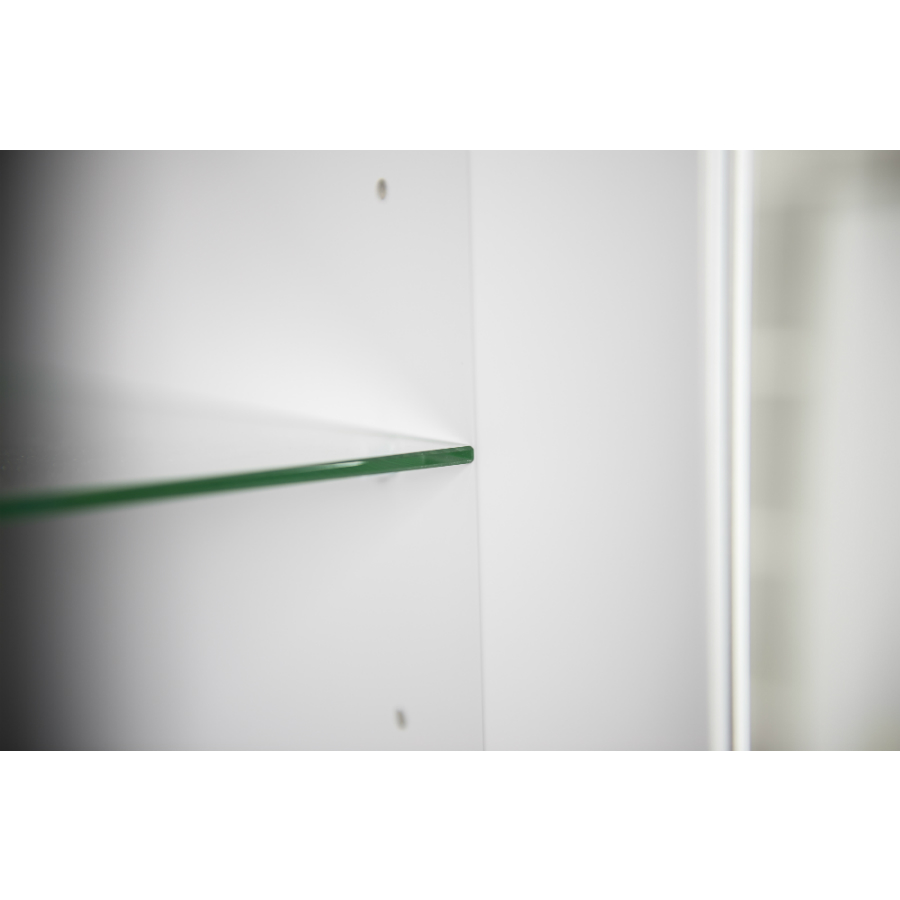 Витрина Tenzo Dot, 175х79х43 см, дуб, белая 1670454 - Вид №5