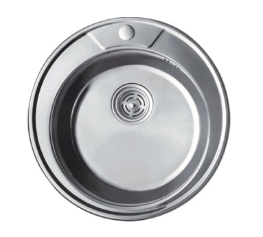 HBD490 Кухонная мойка , сталь микродекор Haiba  - Вид №1