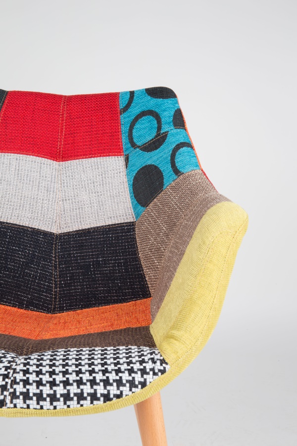 Кресло Twelve Patchwork разноцветное Zuiver 1100266 - Вид №5