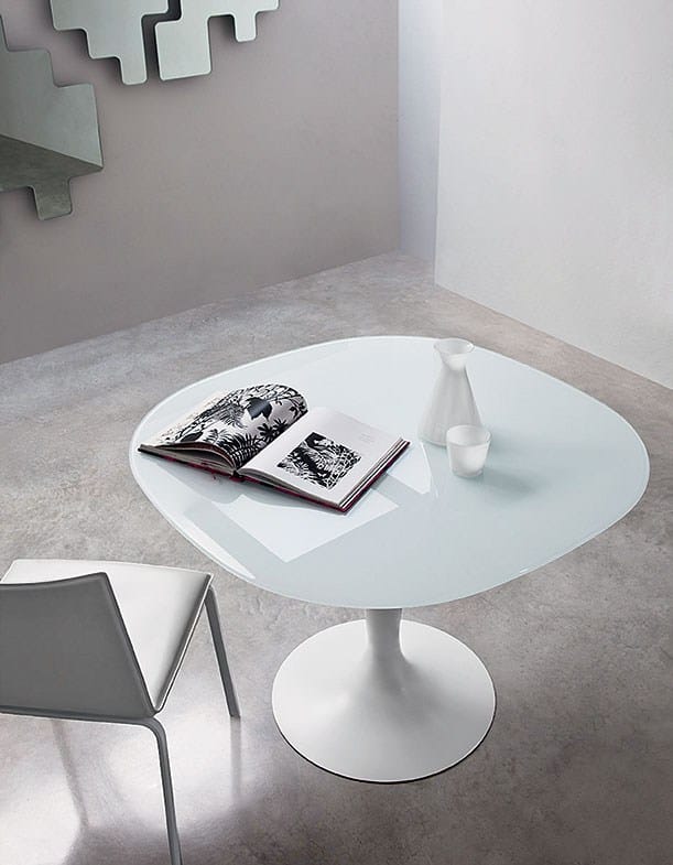 Круглый стеклянный стол Sovet Italia ARCH-00094535 - Вид №5