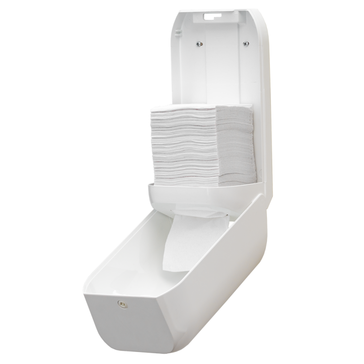 L-ONE Veiro Диспенсер для туалетной бумаги Пластик ABS Veiro Professional L-ONE Белый белый  - Вид №2