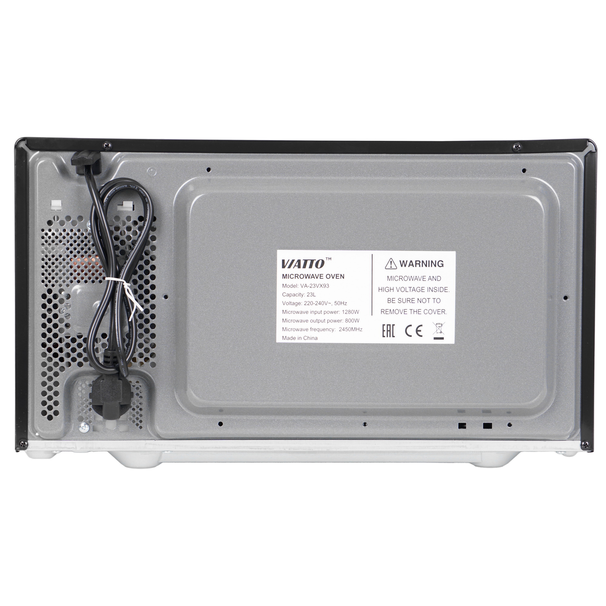 9099356 Микроволновая печь VIATTO VA‑23VX93 черный STDN-0029892 - Вид №7