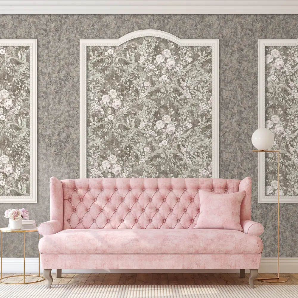 Обои флизелиновые Erismann Callisto коричневые 1.06 м 60099-07 STLM-2122309 - Вид №3