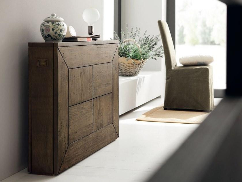 AltaCorte Выдвижная прямоугольная консоль из массива дерева Ecolab Ec-ta8050 - Вид №1