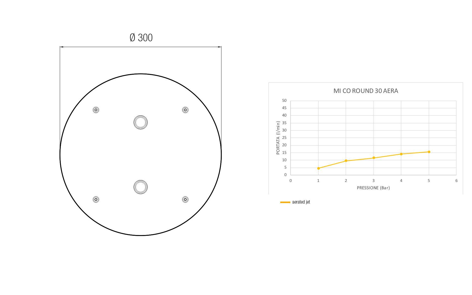 Эмоциональный туннель с 5 круглыми головками Aquademy Shower Path ARCH-00060249 - Вид №7
