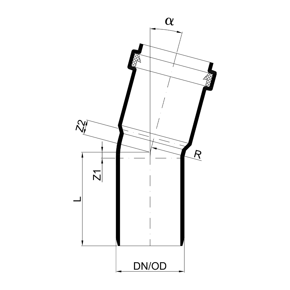 02140 Отводы Tece  - Вид №1