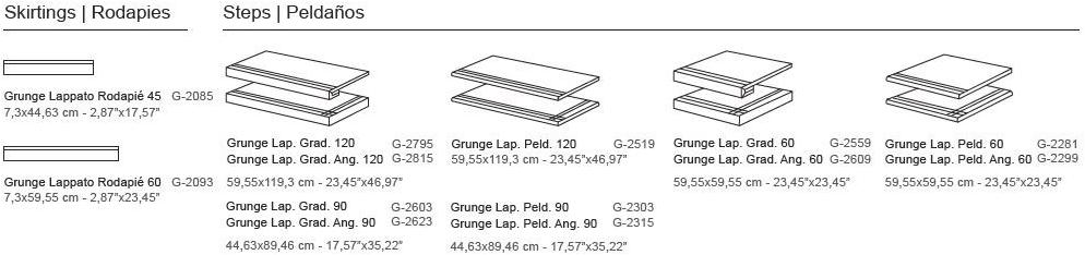 Aparici Настенная / напольная плитка из керамогранита с эффектом металла Grunge sun-id-1384227 - Вид №6