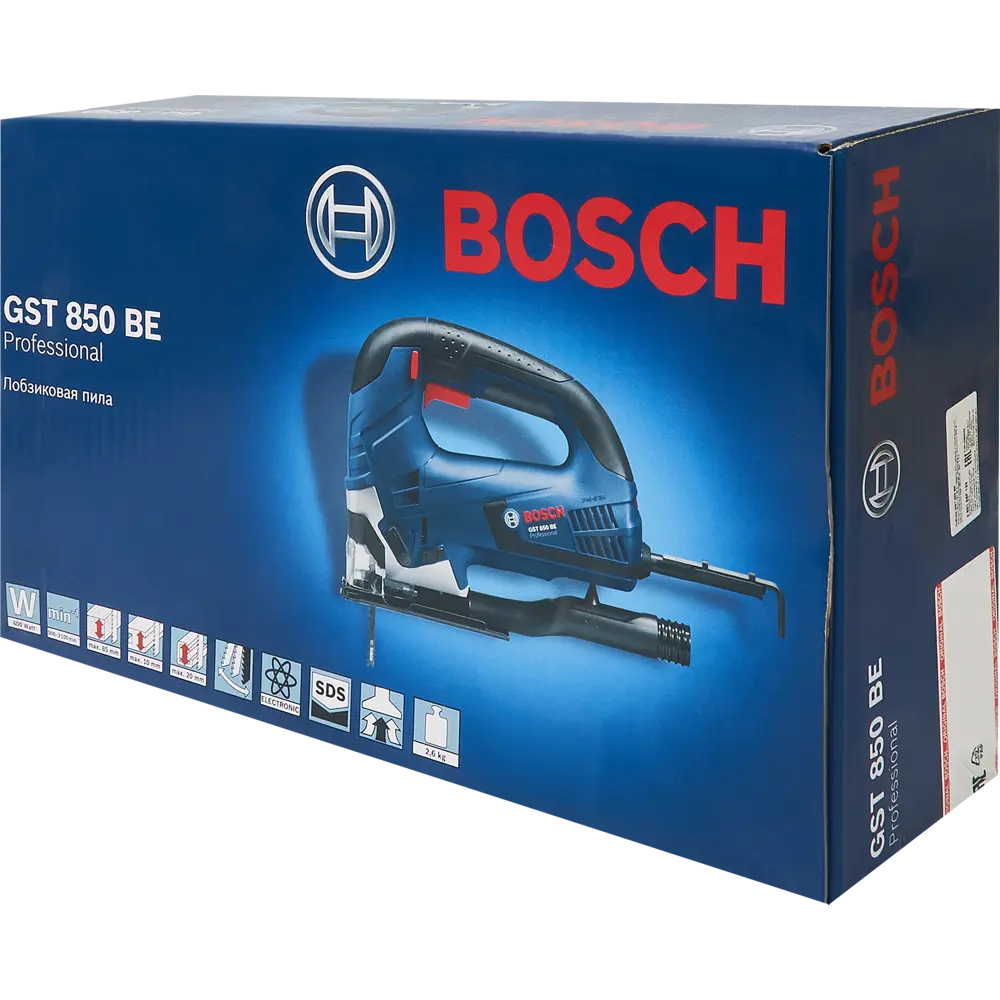 Лобзик сетевой Bosch Professional GST 850 BE, 600 Вт STLM-2047239 - Вид №7