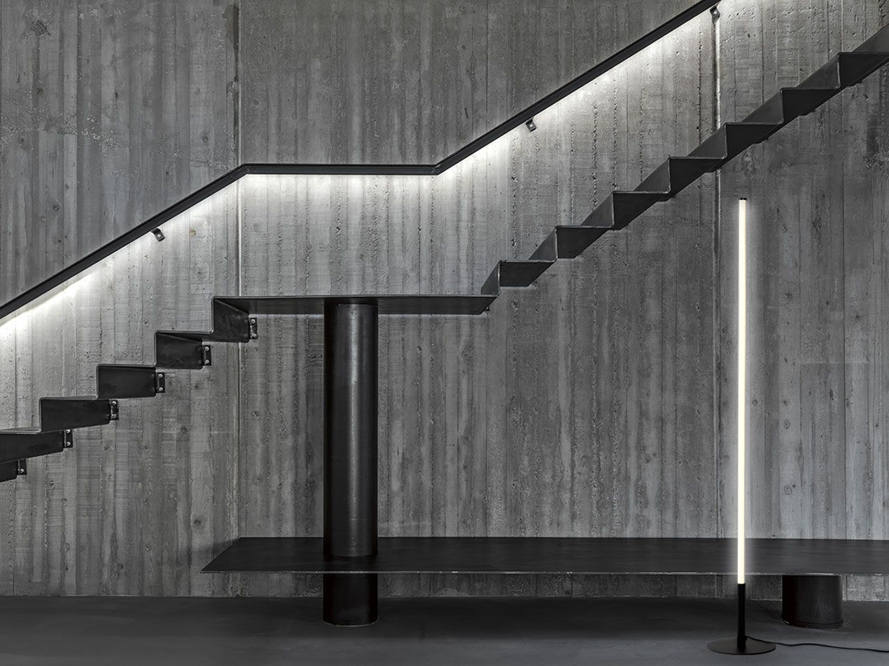 Акриловое стекло с регулируемой яркостью светодиодный торшер EGOLUCE три&amp ARCH-00024562 - Вид №3