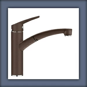 Кухонный смеситель с выдвижным изливом кофе NEA BLANCO 520305