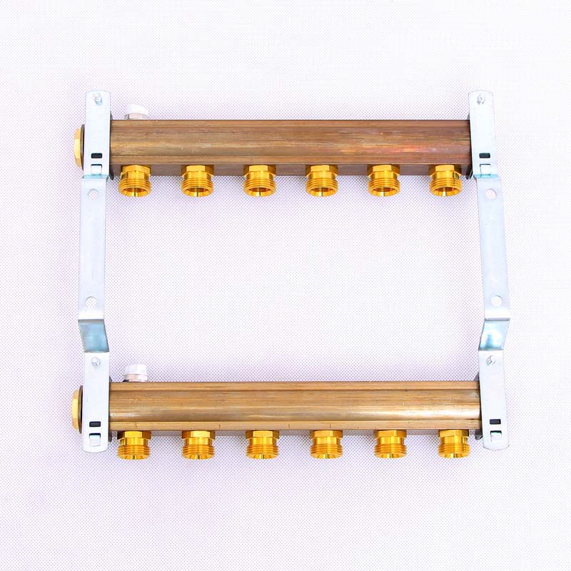 Нерегулируемая коллекторная группа HKV/A WATTS Ind 1"x3/4"ЕК 6 выходов 10004546 - Вид №3