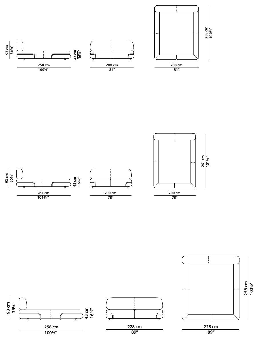 Кожаная двуспальная мягкая кровать Baxter So Soft ARCH-00032500 - Вид №7