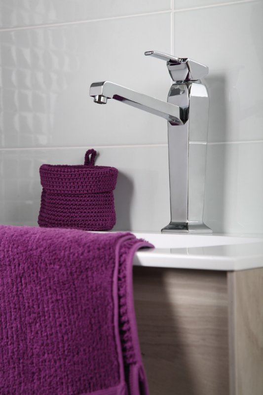 Смеситель на раковину однорычажный, высокий Cezares LEGEND-LSM2-A-01 - Вид №2