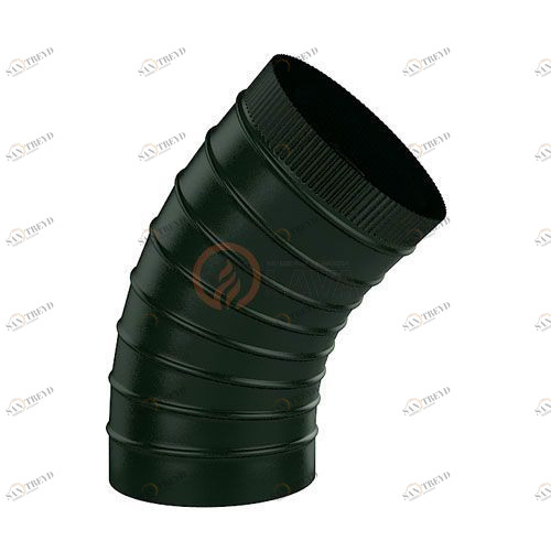 Сэндвич-отвод LAVA 150/220 мм. 45" зеленый (6005) 4405