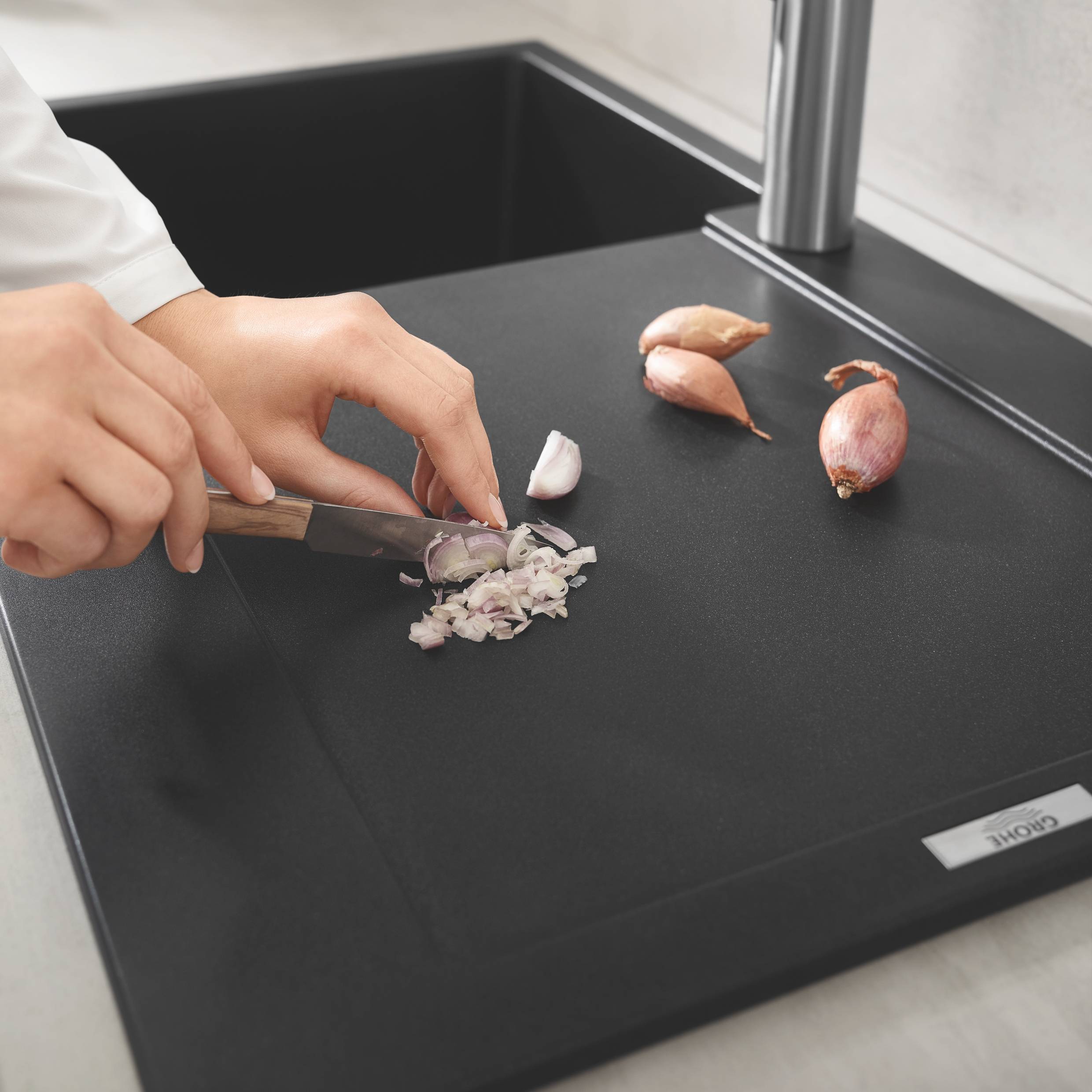 31644AP0 Мойка кухонная овальная Grohe K500 - Вид №3