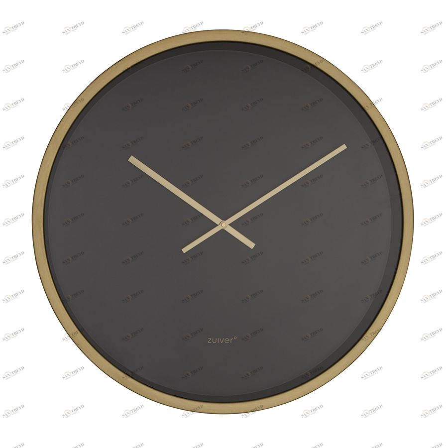 Часы Time Bandit черные/латунь Zuiver 8500044