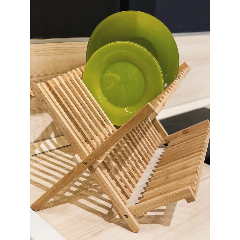 Сушилка для посуды BAO 44.5x40x26 см бамбук Santreyd STLM-2051699 - Вид №2