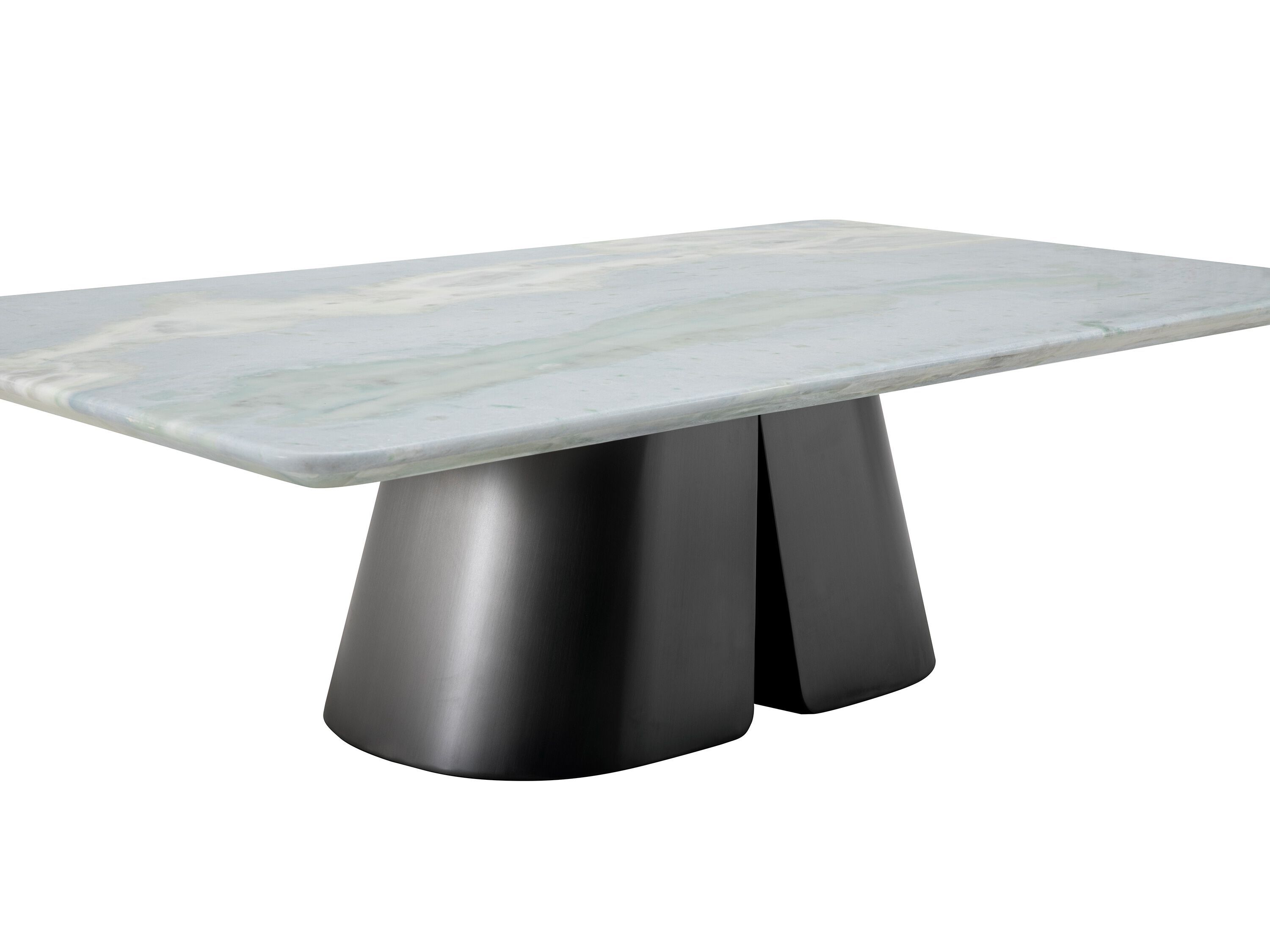 Прямоугольный журнальный столик из мрамора и нержавеющей стали CAMPO DE' FIORI ASCT660 ARCH-00032366 - Вид №2