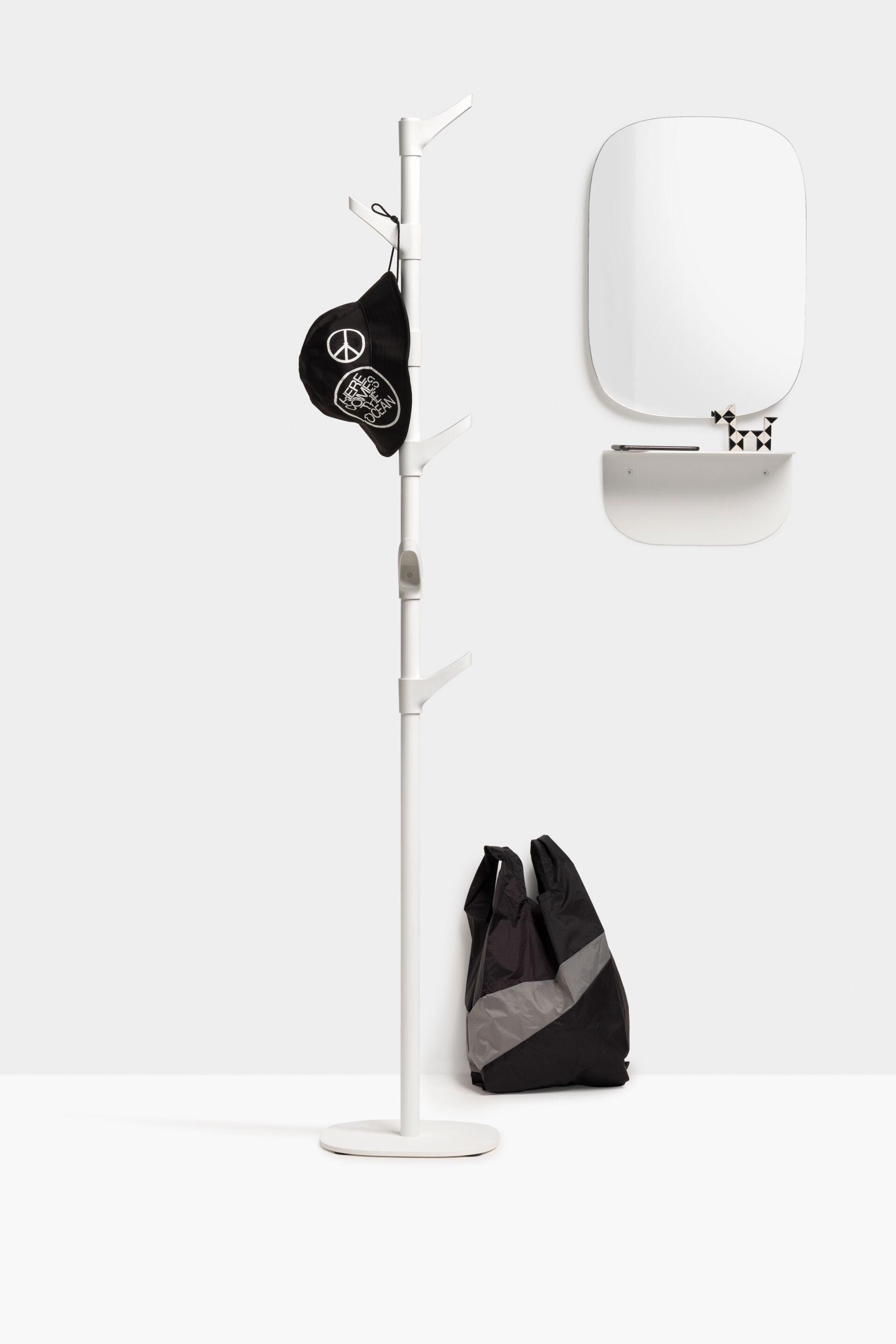 Стальная и пластиковая напольная вешалка FUNCTIONALS слайд ARCH-00035040 - Вид №42