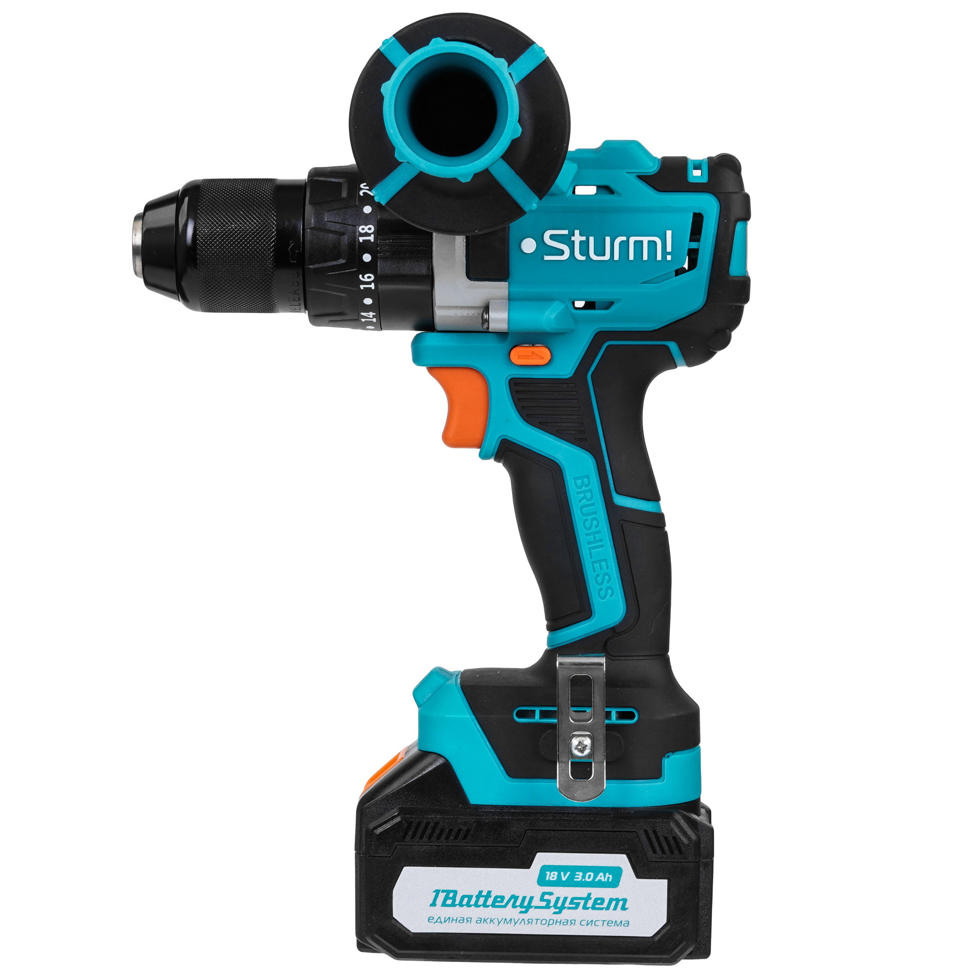 Дрель-шуруповерт Sturm! CD2080I 1BatterySystem 18V 9127183 STDN-0141488