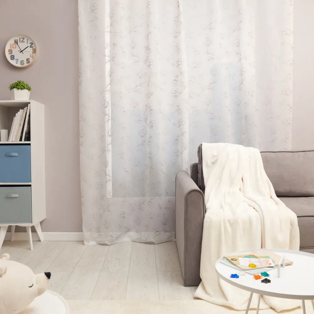 Тюль Эшли 250x260 белый лента Santreyd STLM-2205648