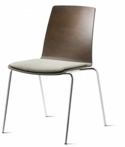 Wiesner-Hager Штабелируемый деревянный стул Nooi 6606