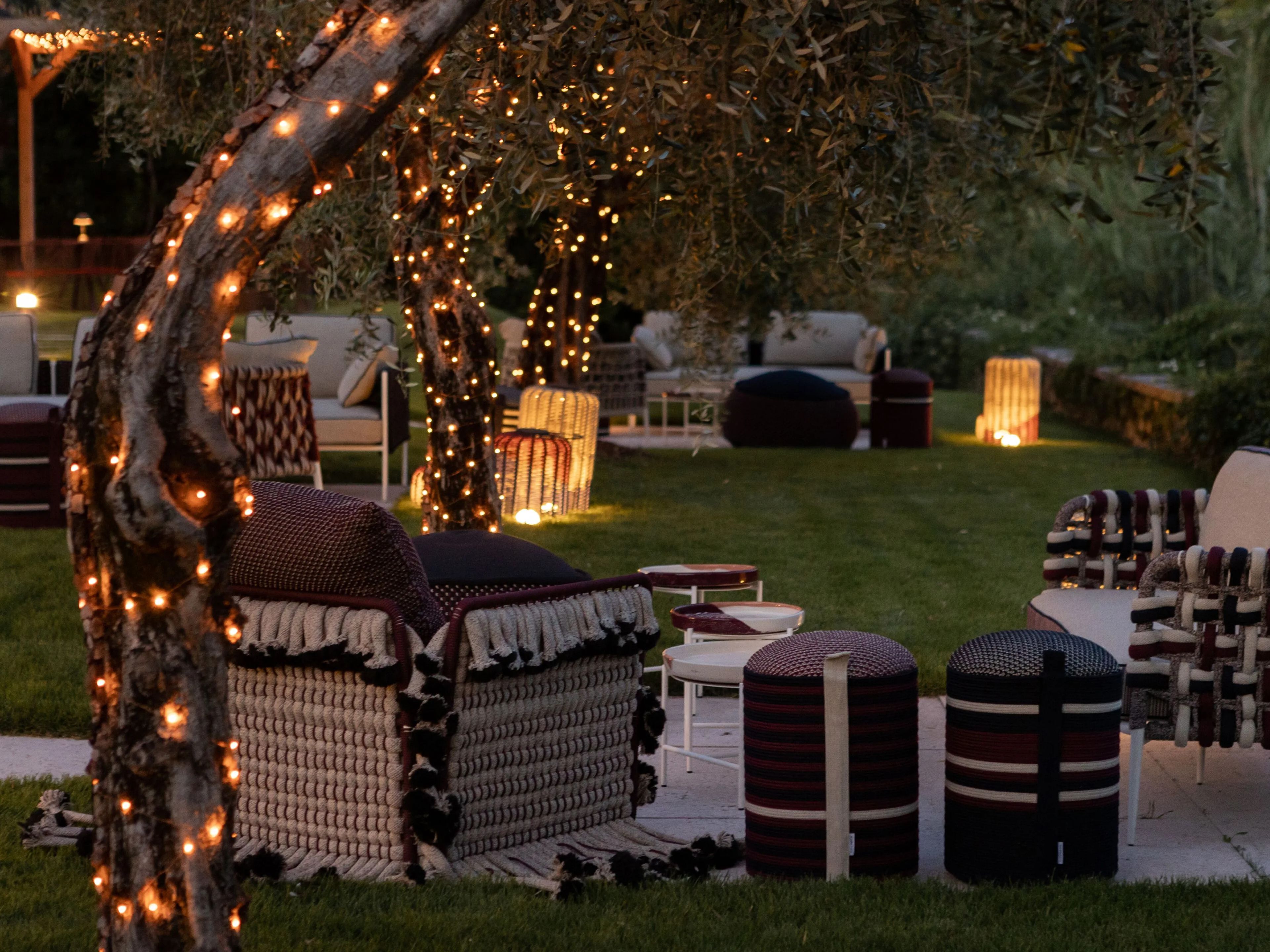 Алюминиевое уличное кресло с плетением Nodo Italia Antonio Marras + Nodo Italia ARCH-00088609 - Вид №16